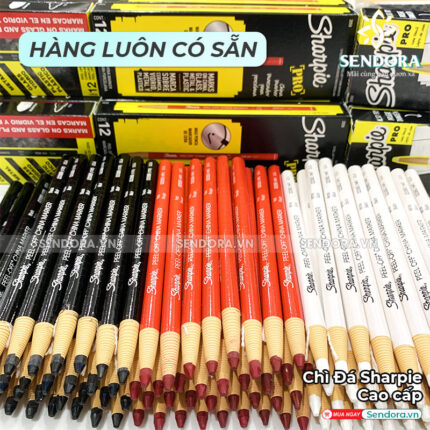 Chì đá Sharpie định hình mày, môi trong phun xăm, Chì kẻ mày cao cấp