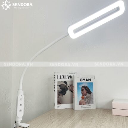 Đèn LED Nail tròn kẹp bàn SDL-121W-clip-on