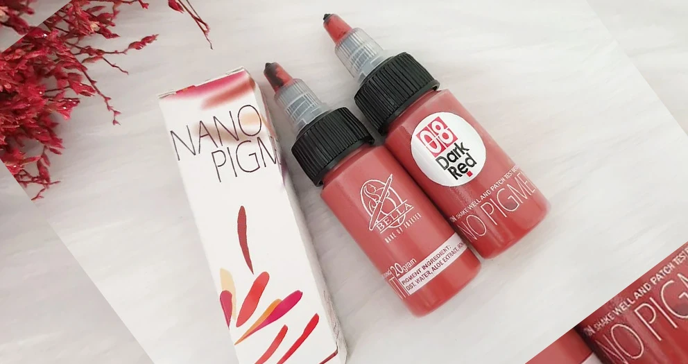 Mực phun xăm bella Nano 08