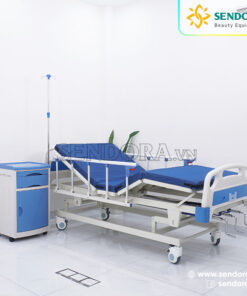 Giường chăm sóc bệnh nhân, giường hậu phẫu 3 tay quay 2