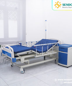 Giường bệnh nhân 3 tay quay Hi-Mec HMHB-1030 11 Giường chăm sóc bệnh nhân, giường hậu phẫu 3 tay quay 2