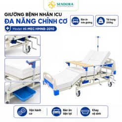 Giường cấp cứu ICU đa năng chỉnh điện Hi-MEC HMNB-2010