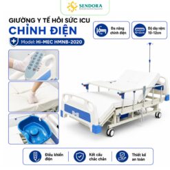 Giường cấp cứu ICU đa năng chỉnh điện Hi-MEC HMNB-2020