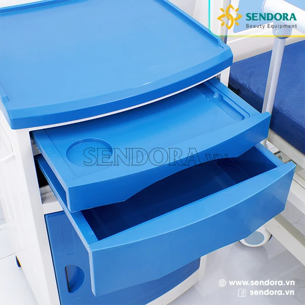 Tủ y tế đầu giường dùng trong bệnh viện và phòng khám