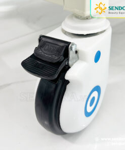 Giường bệnh nhân 2 tay quay Hi-MEC HMHB-1020 15 Bánh xe quay 360 độ