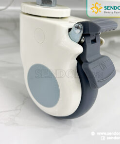 Giường y tế đa năng chỉnh điện Hi-MEC HMHB-1040 17 Bánh xe xoay 360 độ
