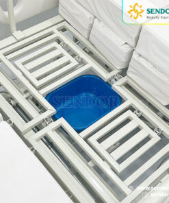Giường y tế, giường hồi sức cấp cứu ICU chỉnh điện Hi-MEC HMNB-2030 13 Bô vệ sinh giúp bệnh nhân có thể vệ sinh ngay tại giường