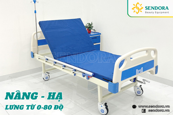 Chức năng nâng hạ phần lưng từ 0-80 độ