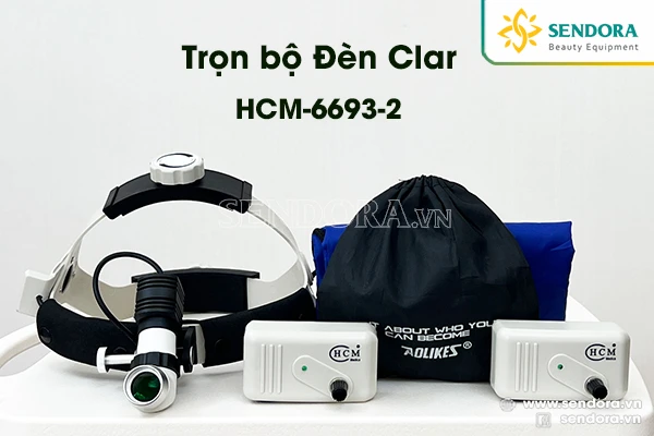 Đèn Clar đội đầu HCM-6693-2 | Khám tai mũi họng