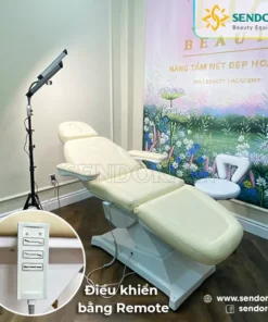 Ghế giường tiêm Filler chỉnh điện Hi-MEC HMBB-8010 8 Ghế giường tiêm Filler chỉnh điện Hi-Mec HMBB-8010 (Màu Kem)