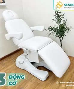 Ghế giường tiêm Filler chỉnh điện Hi-Mec HMBB-8040 (Màu Trắng)