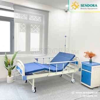 Giường bệnh nhân đa năng 2 tay quay Hi-MEC HMHB-1020