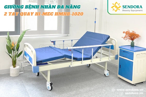 Giường bệnh nhân đa năng 2 tay quay hi-MEC HMHB-1020