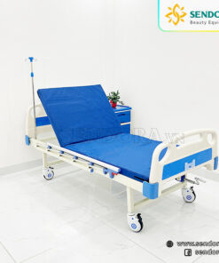 Giường y tế 1 tay quay Hi-MEC HMHB-1010 7 Giường bệnh nhân Hi-MEC HMHB-1010 có thể nâng hạ phân lưng
