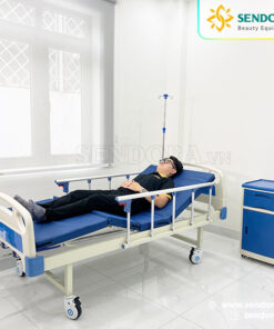 Giường bệnh nhân 2 tay quay Hi-MEC HMHB-1020 10 Giường bệnh nhân Hi-MEC HMHB-1020 mang lại cảm giác thoải mái cho người bệnh