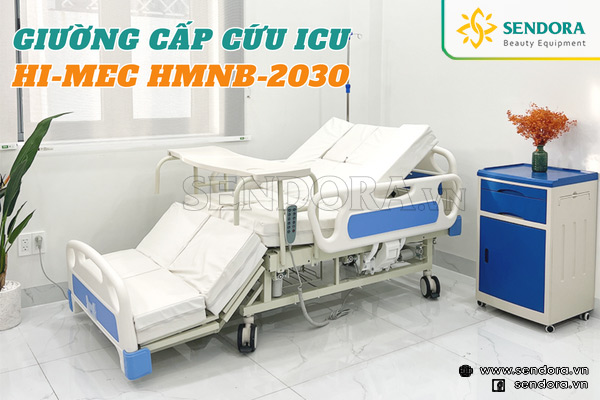 Giường hồi sức cấp cứu ICU đa năng chỉnh điện Hi-MEC HMNB-2030