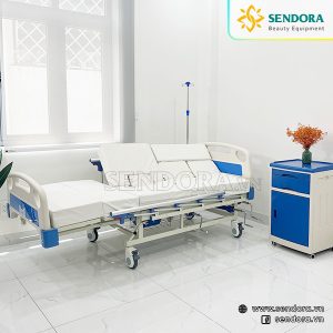 Giường bệnh nhân ICU đa năng chỉnh cơ Hi-MEC HMNB-2010 10 Giường cấp cứu ICU có thể nghiêng trái, nghiêng phải