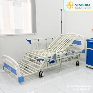 Giường y tế hồi sức ICU chỉnh điện Hi-MEC HMNB-2020 14 Khung Inox304 độ bền cao, kháng khuản, chống gỉ sét