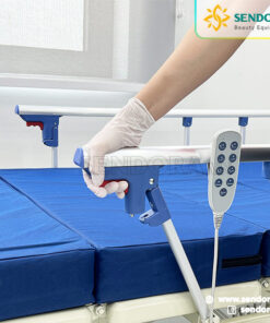Giường y tế đa năng chỉnh điện Hi-MEC HMHB-1040 16 Lan can nâng hạ dễ dàng