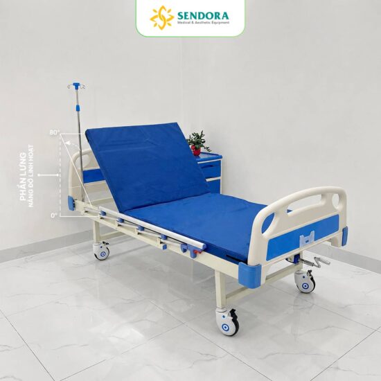 Giường y tế Hi-MEC HMHB-1010 nâng lưng 0 đến 80 độ