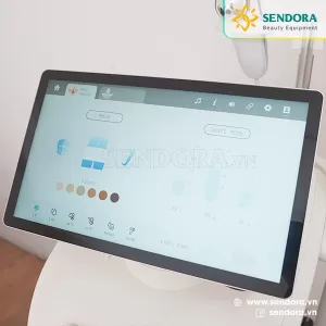 Máy triệt lông Diode Laser Alpha3 – Android System 12 cong nghe thong minh goi y phac do dieu tri phu hop voi tung khach hang