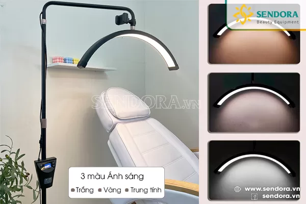 Đèn led spa chữ C HQ-U28 có Bảng điều khiển