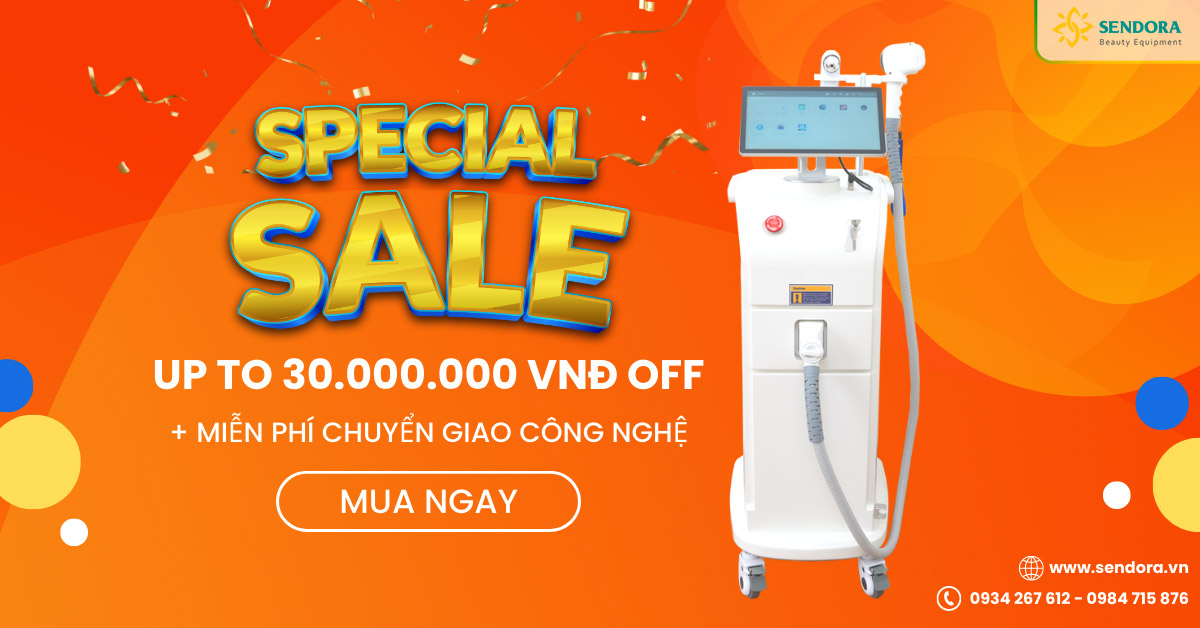 Siêu SALE mừng đại lễ Máy triệt lông Diode Laser Android System