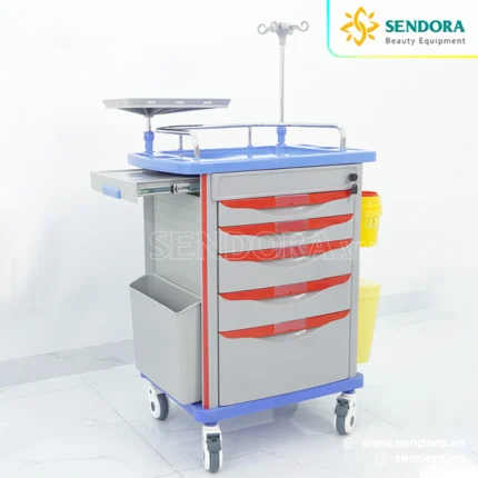 Xe đẩy tiêm thuốc di động trong bệnh viện và phòng khám Hi-MEC HMBC-202