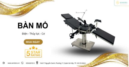 Các loại bàn mổ phẫu thuật điện thủy lực đa năng cao cấp giá tốt tại Sendora