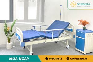 Giường bệnh nhân 2 tay quay Hi-MEC HMHB-1020 của Sendora