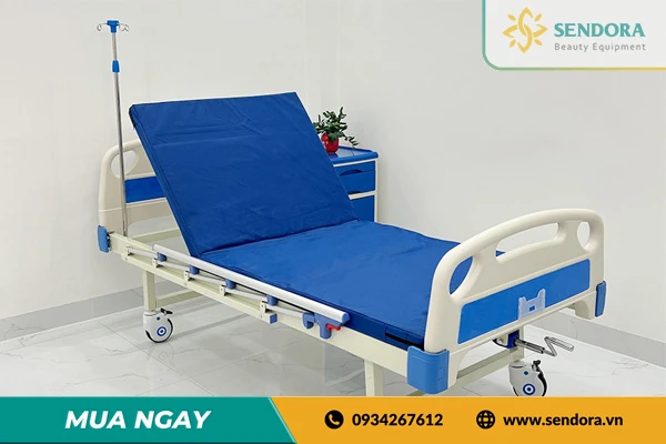 Giường gấp y tế nằm ngồi đa năng dành cho bệnh nhân của Sendora