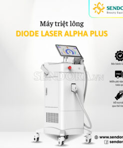 Máy triệt lông lạnh spa liệu trình thấp Diode Laser Alpha Plus