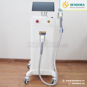 Máy triệt lông Diode Laser Alpha Plus 8 thiet ke mat truoc may triet long diode laser alpha plus