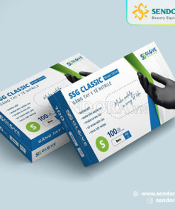 Găng tay y tế Nitrile SSGlove màu đen