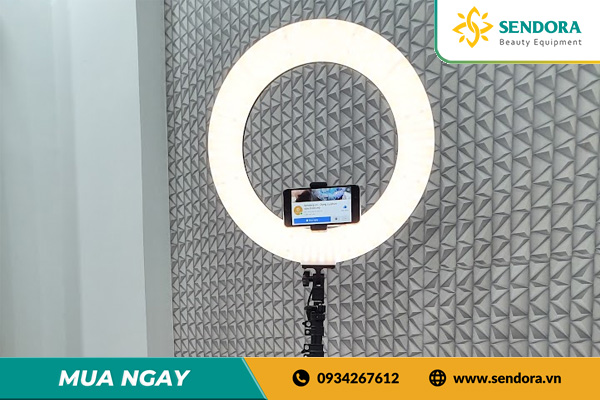 Đèn spa thẩm mỹ phun xăm livestream LED Ring Light RL-480 tại Sendora