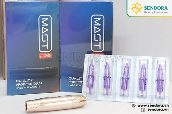 Kim Pen Mast Pro 4 Kim phun xăm Pen Mast Pro được tiệt trùng bằng khí EO