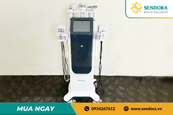 Máy đánh mỡ bụng spa RF 7in1 Hi-MEC tại Sendora