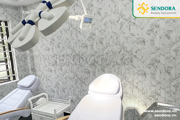 Giường thẩm mỹ chỉnh điện Hi-MEC HMBB-8030 màu trắng