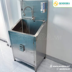 Bồn rửa tay tiệt trùng inox 1 vòi BRT55