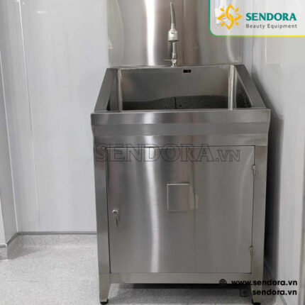 Bồn rửa tay tiệt trùng inox 1 vòi BRT700 tại Sendora