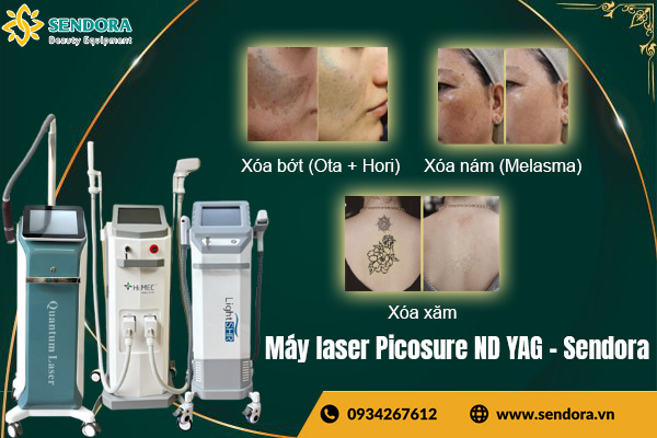 Các công dụng ưu điểm của máy Picosure tại Sendora