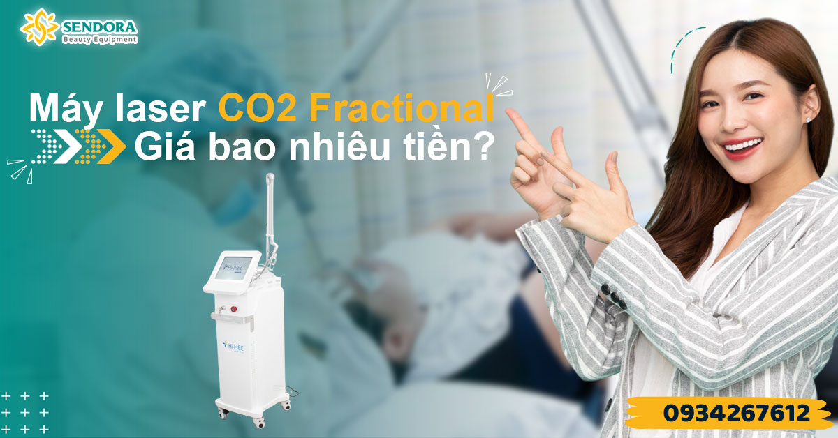 Giá máy laser CO2 thẩm mỹ bao nhiêu tiền?