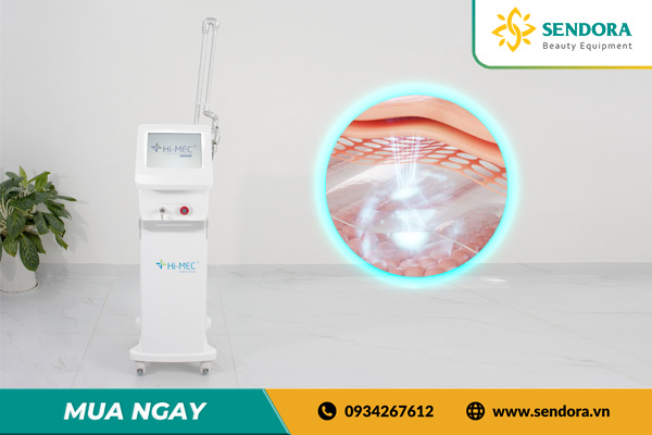 Máy laser Fractional CO2 tại Sendora