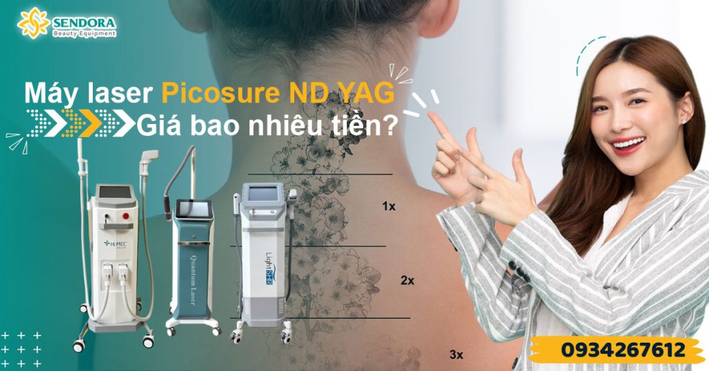 Giá máy xoá xăm Picosure bao nhiêu tiền tại Sendora