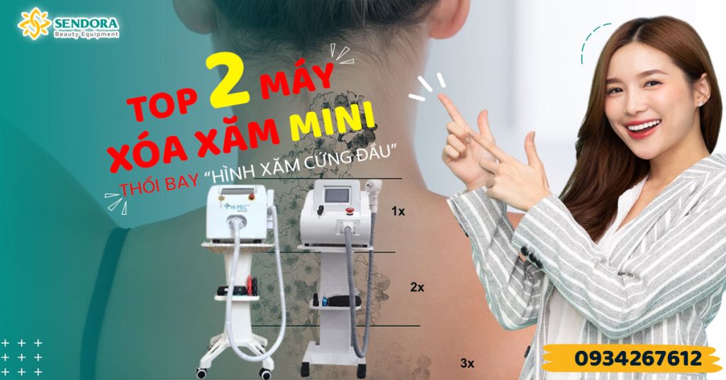 2 mẫu máy xóa hình xăm mini giá rẻ tại Sendora