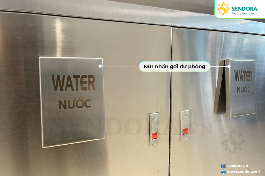 Bồn rửa tay tiệt trùng inox 2 vòi BRT110 giá rẻ Sendora