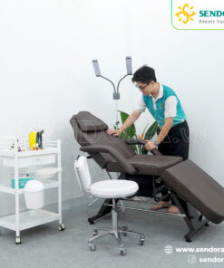 Ghế giường tiêm Filler Hi-MEC HMBB-8000 màu nâu tại Sendora hình 2