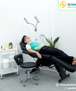 Giường phun xăm thẩm mỹ Hi-MEC HMBB-8000 14 Giường phun xăm thẩm mỹ Hi-MEC HMBB-8000 màu đen tại Sendora hình 2
