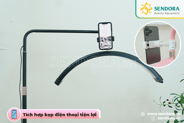 Đèn LED phun xăm Bán Nguyệt chữ C 28 Inches 50W 32 Tiện lợi của đèn bán nguyệt chữ c
