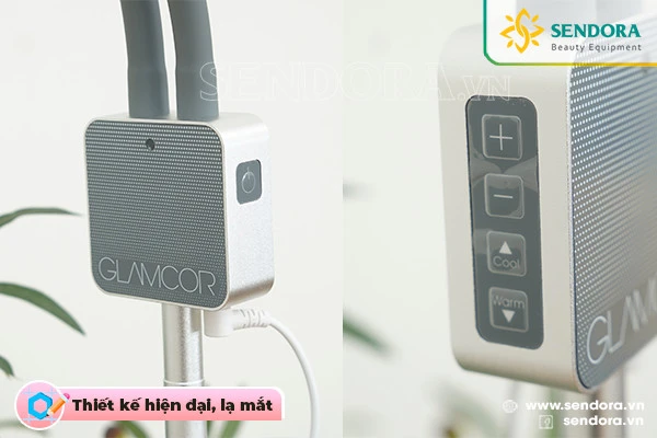 Nút công tắc vật lý của đèn Glamcor Horizon